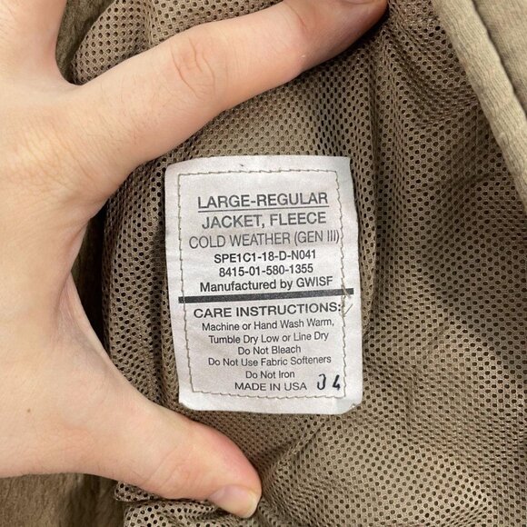 Military Fleece Jacket - Picture 2 of 2